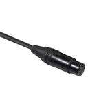 Max Maxb Microphone Cable - XLR Female to Jack 6.35 / 6.5 mm ( 1/4" ) Male Plug 3M