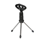 Max Maxb Microphone Stand Short Tripod Microphone Shock-Proof Mini Holder Music Stand