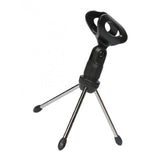 Max Maxb Microphone Stand Short Tripod Microphone Shock-Proof Mini Holder Music Stand