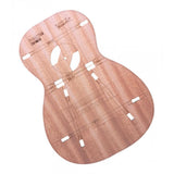 Max Maxb 23inch Wood Ukulele Body Template Small Four-string Guitar Making Mold Shape