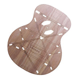 Max 32inch Wooden Folk Guitar Body Template OM Guitar Making Mold Luthier Tool