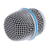 Max Replacement Blue Steel Mesh Microphone Grill Head Parts Accessory BETA 57A