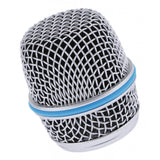 Max Replacement Blue Steel Mesh Microphone Grill Head Parts Accessory BETA 57A