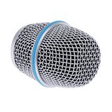 Max Replacement Blue Steel Mesh Microphone Grill Head Parts Accessory BETA 87A