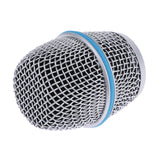 Max Replacement Blue Steel Mesh Microphone Grill Head Parts Accessory BETA 87A