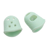 Max 2pcs Soft Kalimba Finger Protector Thumb Picks for Beginner Accs Light Green