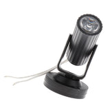 Max Maxb LED RGB DJ Stage Light Spotlight Moving Head for Concert Party Black-White