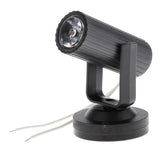 Max Maxb LED RGB DJ Stage Light Spotlight Moving Head for Concert Party Black-Red