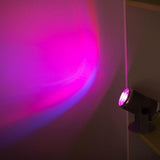 Max Maxb LED RGB DJ Stage Light Spotlight Moving Head for Concert Party Black-Purple