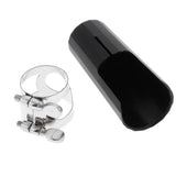 Max Maxb Alto Saxophone Sax Mouthpiece Cap Cover and Copper Ligature Nickel-plated