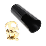 Max Maxb Tenor Saxophone Sax Mouthpiece Cap Cover and Copper Ligature Gold-plated