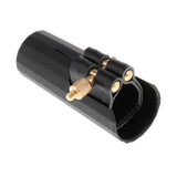 Max Maxb Soprano Saxophone Sax Mouthpiece Cap and Gold-plated Ligature