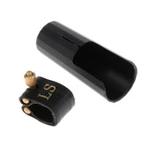 Max Maxb Soprano Saxophone Sax Mouthpiece Cap and Gold-plated Ligature