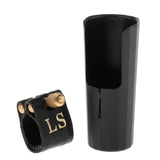 Max Maxb Soprano Saxophone Sax Mouthpiece Cap and Gold-plated Ligature