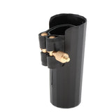 Max Tenor Saxophone Sax Mouthpiece Cap and Soft Leather Ligature Golden Screw