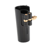 Max Tenor Saxophone Sax Mouthpiece Cap and Soft Leather Ligature Golden Screw