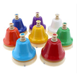 Max 8pc 8 Note Hand Bell Percussion Instrument Puzzle Toys for Kid's Child