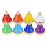 Max 8pc 8 Note Hand Bell Percussion Instrument Puzzle Toys for Kid's Child