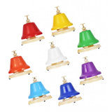 Max 8pc 8 Note Hand Bell Percussion Instrument Puzzle Toys for Kid's Child