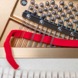 Max Red Piano Tuning Wool Felt Temperament Strip Piano Repair Accessory Tools