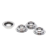 Max Maxb 2pcs PU Leather Adjustable Straps Buckle for Accordion Full Black 12cm