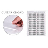 Max Guitar Chord Chart Portable On the Go Great for Beginners 12x16 inch