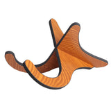 Max Foldable Ukulele Holder Stand Wooden Detachable for Guitar Violin X Frame