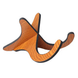 Max Foldable Ukulele Holder Stand Wooden Detachable for Guitar Violin X Frame