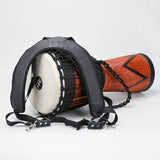 Max Maxb Thickened Padded Adjustable Djembe African Drum Shoulder Straps Belt M