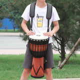 Max Maxb Thickened Padded Adjustable Djembe African Drum Shoulder Straps Belt M