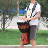 Max Maxb Thickened Padded Adjustable Djembe African Drum Shoulder Straps Belt M