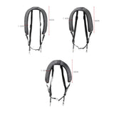 Max Maxb Thickened Padded Adjustable Djembe African Drum Shoulder Straps Belt L