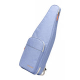 Max Maxb Bamboo Flute Bag Double Shoulder Backpack Flute Bag Students Thickened Blue