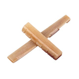 Max Maxb Camel Bone Guitar Bridge Nut 43mm and Saddle for Folk Acoustic Guitar