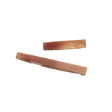 Max Maxb Camel Bone Guitar Bridge Nut 43mm and Saddle for Folk Acoustic Guitar