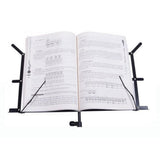 Max Maxb High Quality Metal Folding Sheet Music Stand Holder Tripod Foldable Black