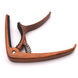 Max Maxb Red Sandalwood Guitar Capo Guitar Pick for Classical Guitar Ukulele Parts