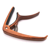 Max Maxb Red Sandalwood Guitar Capo Guitar Pick for Classical Guitar Ukulele Parts