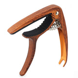 Max Maxb Red Sandalwood Guitar Capo Guitar Pick for Classical Guitar Ukulele Parts