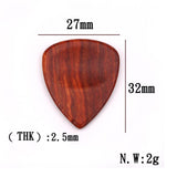 Max Maxb Red Sandalwood Guitar Capo Guitar Pick for Classical Guitar Ukulele Parts