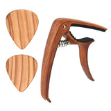 Max Maxb Guitar Capo Tuning Clamp Finger Picks for Classical Guitar Bass Ukulele