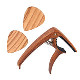 Max Maxb Guitar Capo Tuning Clamp Finger Picks for Classical Guitar Bass Ukulele