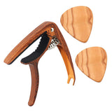 Max Maxb Guitar Capo Tuning Clamp Finger Picks for Classical Guitar Bass Ukulele