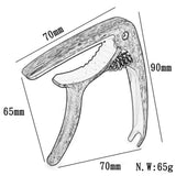 Max Maxb Guitar Capo Tuning Clamp Finger Picks for Classical Guitar Bass Ukulele