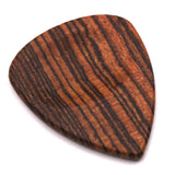 Max Maxb 2 Pieces Guitar Bass Picks Plectrum Solid Wood Classic Gold Sandalwood