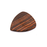 Max Maxb 2 Pieces Guitar Bass Picks Plectrum Solid Wood Classic Gold Sandalwood