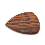 Max Maxb 2 Pieces Guitar Bass Picks Plectrum Solid Wood Classic Gold Sandalwood