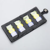 Max Guitar Picks Storage Bag Holder Case for 12/24 Picks Collection Black B