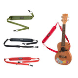 Max Adjustable Double Hook Ukulele Shoulder Strap Hands Free Red