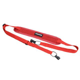 Max Adjustable Double Hook Ukulele Shoulder Strap Hands Free Red